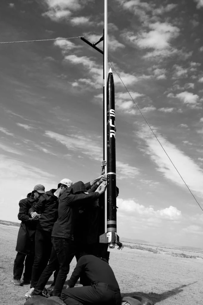 Tuz Gölü'nde roket atışı